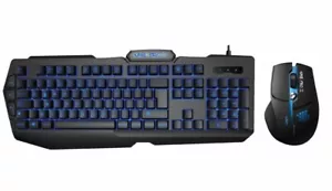 SUMVISION Gaming Keyboard And Mouse Combo Set USB LED For PC Laptop PS4 Xbox UK - Picture 1 of 8