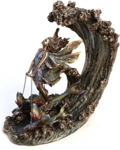 Veronese Design 9 5/8" Where Moonbeams Fall Josephine Wall Fairy Figur Statue - Bild 1 von 7