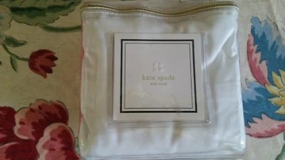 Novo com etiquetas Kate Spade Later Lane Collection King White and Pink Sham - Imagem 1 de 3