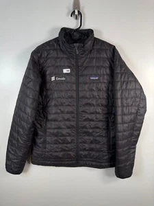BNWT $199 Patagonia Mens Full Zip Emodo Nano Puff Jacket Black Sz M 22x27.5 - Picture 1 of 10