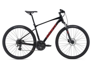 Neu Giant Roam 4 Scheiben Fahrrad Fahrrad glänzend schwarz Farbe. Hydraulische Bremsen 21 Gang - Bild 1 von 6