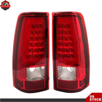 Luces traseras LED laterales izquierda+derecha para Chevy Silverado 1500 2500 2003-2006 Foto 1 de 4
