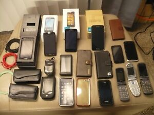 Lot of Assorted Cell Phones for Parts Only