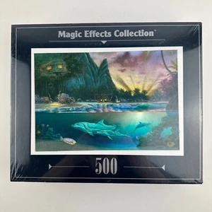 Magic Effects Jigsaw Puzzle Metallic 500 Piece RoseArt Refuge Of Life 1 New - Picture 1 of 16