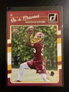 2016 Donruss #342 Su'a Cravens RC Washington FT - Picture 1 of 2