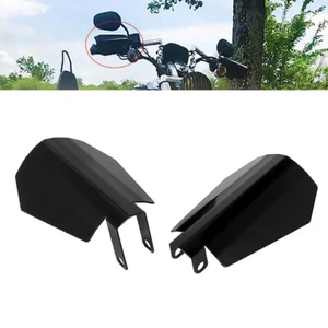 For Harley 2007-2022 Motorcycle Handlebar Hand Wind Deflector Guard Protector - Picture 1 of 11