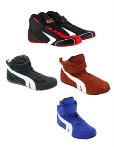 Kart Motorsport Racing Shoes Red-Black-Blue Boots-Kids-Adult Sizes Offer Price - Picture 1 of 14
