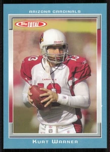 2006 Topps Total Blue #159 Kurt Warner - Picture 1 of 2