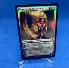 FOIL Elspeth, Knight-Errant - Duel Decks, English, LP, Mythic! Magic MTG
