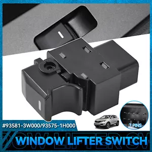 Rear Left or Right Window Switch 93581-3W000 for Kia Sportage 10-15 93575-1H000 - Picture 1 of 8