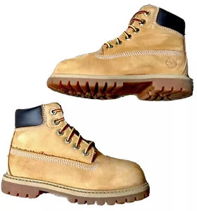 TIMBERLAND WHEAT 5.5" NUBUCK-LEATHER WATERPROOF BOOT (TODDLERS) SIZE 6C (12809) - Picture 1 of 7