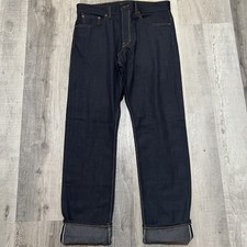 Railcar Fine Goods Spikes Classic Indigo Dark Wash Selvedge Denim Jeans 36