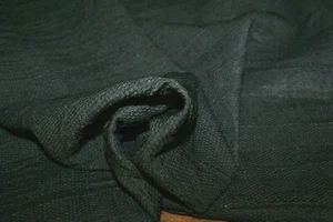 Tela ligera de traje 1M 'WASHED BLACK CRINKLE WAFFLE WEAVE', costura - Imagen 1 de 4