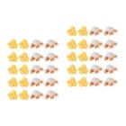  60 Stck. Künstliches Popcorn Kinder Schmuck Kreis Foto Armband Kuchen