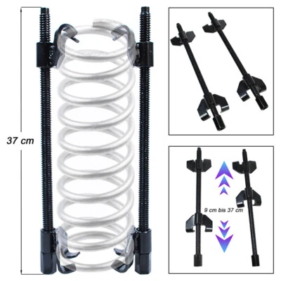 Federspanner Universal Tuning Kfz Tieferlegung Federbein Satz Montagespanner 2x - Bild 1 von 4