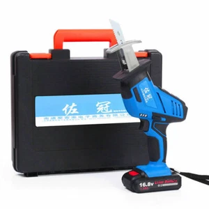 12V Rechargeable Wood Saw Reciprocating Saw Handsaw 2000mA with 4pcs Saw blade - Picture 1 of 6