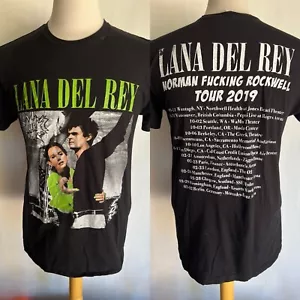 LANA DEL REY (2019) "Norman F***ing Rockwell" Tour Dates T-Shirt Size Medium - Picture 1 of 7
