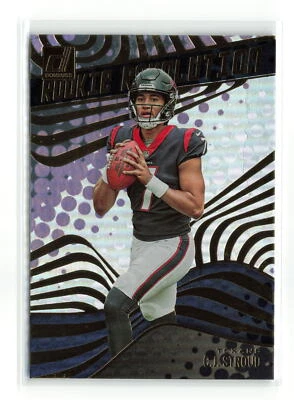 C.J. STROUD #RR-2 2023 PANINI DONRUSS TEXANS ROOKIE REVOLUTION - Image 1 of 2
