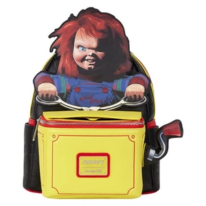 Loungefly Chucky Pop-Up Clown Cosplay Mini Zaino Borsa - Ufficiale NUOVO - Foto 1 di 6