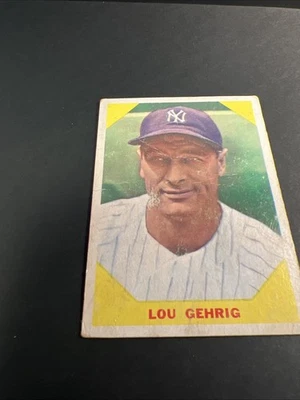 Fleer Baseball Greats 1960 - Lou Gehrig #28 Foto 1 de 4
