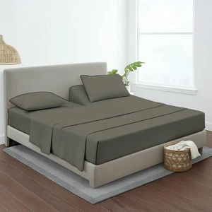 Top Split King Sheets Sets for Adjustable Bed - 100% Egyptian Giza Cotton Top... - Picture 1 of 8