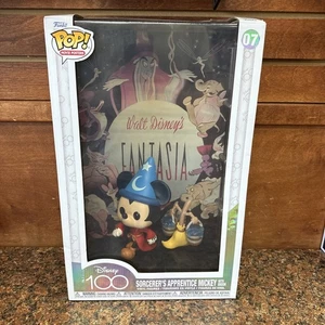 Funko Pop! Disney - Sorcerer's Apprentice Mickey With Broom - b3 - Picture 1 of 6