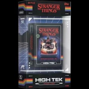 TOPPS HIGH TEK STRANGER THINGS HOBBY BOX (W ręku 🇬🇧) - Zdjęcie 1 z 7