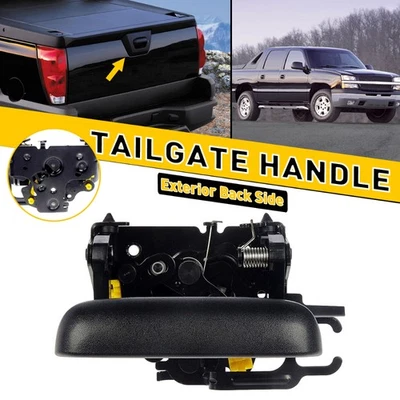 1/2X Textured Tailgate Handle For 02-06 Chevrolet Avalanche 1500 2500 GM1915115 - Image 1 of 4