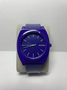 Unisex Nixon Purple/Teal "The Time Teller P" Quartz Watch - Needs Battery - Picture 1 of 9