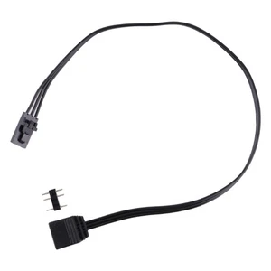 do Corsair RGB 4Pin do standardowego ARGB 3Pin 5V Adapter Złącze RGB Kabel 25cm - Zdjęcie 1 z 8
