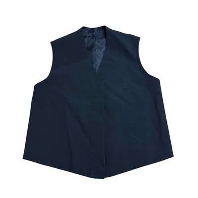 Chaleco Helmut Lang Lana Virgen Forro Seda Mujer 6 Silencioso Lujo Diseño Minimalista Foto 1 de 4