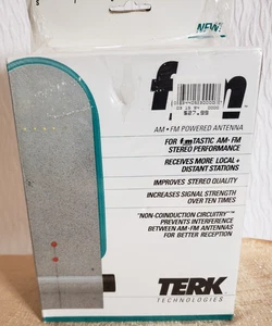 Nueva ANTENA ESTÉREO AMPLIFICADA ALIMENTADA TERK AF 3000 fam AM FM AF3000 - Imagen 1 de 6
