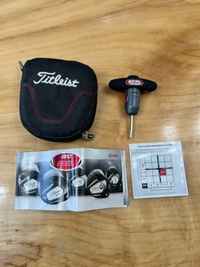 Titleist Surefit Driver Schraubenschlüssel Einstellwerkzeug & Tasche - Bild 1 von 3