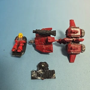 Space Marine Land Speeder Metal Warhammer 40,000 2ND Edition 1994 Missing Parts - Picture 1 of 9