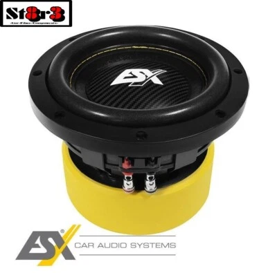 ESX QXE6D2 - 16,5cm/165mm auto Bass/Subwoofer Altoparlante - 500 WattMAX spl box - Immagine 1 di 4