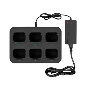 Adaptador de cargador multifuncional de 6 vías de carga rápida para Baofeng UV5R - Imagen 1 de 10