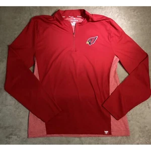 Pullover Fanatics Cardinals manga larga cuarto cremallera atlético talla M - Imagen 1 de 5