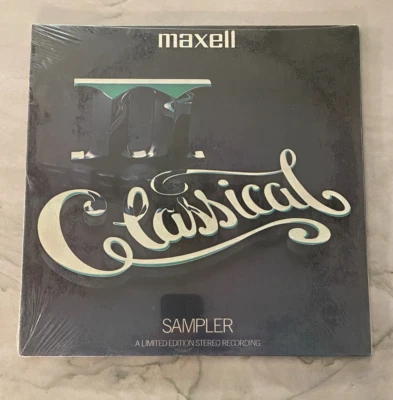 The MAXELL Classical II SAMPLER Vinyl LP Record ALBUM - SEALED - Image 1 of 2