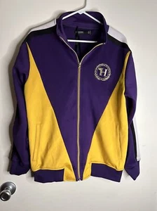 Hudson Outerwear 100% Authentic Crest Track Jacket Purple Mens Size Large - Picture 1 of 5