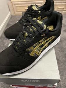 Talla 11.5 ASICS GEL OFERTA Saga Oro Negro Blanco Busha Samurai Lyte LIMITADA - Imagen 1 de 9