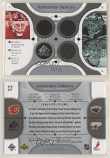 2005-06 SP Game Used Edition /25 Miikka Kiprusoff Dwayne Roloson Marty Turco