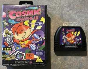 Cosmic Spacehead - Sega Mega Drive - PAL Tested No Manual - FREE POSTAGE - Picture 1 of 5
