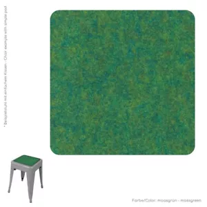40 X 40CM Eco Sentido Cojín para Silla 4mm de Banco Universal Curvado Esquina - Imagen 1 de 35