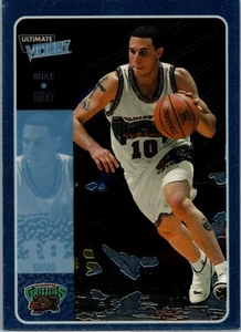 2001 Upper Deck Ultimate Victory Mike Bibby Vancouver Grizzlies #58 - Picture 1 of 2