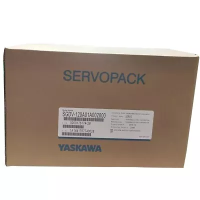SGDV-120A01A002000 Ipcs New Sealed Yaskawa Servo Drive SGDV-120A01A002000 - Image 1 of 4
