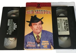 King of Laughter & Public Pigeon Number One Red Skelton 2 VHS Tapes - Picture 1 of 3