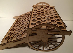 Artillery Paint Rack holds 48 Citadel hex pots . - Picture 1 of 8