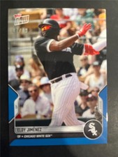 2022 Topps Now Road To Opening Day Blue #OD-79 Eloy Jimenez White Sox 47/49