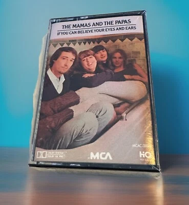 The Mamas And The Papas If You Can Believe Your Eyes & Ears Cassette ✨New Sealed - Image 1 of 3