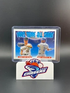 1993 Topps Marlins Inaugural #405 Andy Van Slyke / Ken Griffey Jr. All-Stars - Bild 1 von 2